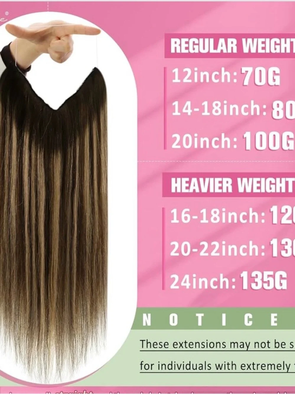 Real Hair Extensions Real Human Hair 14 inch 85G